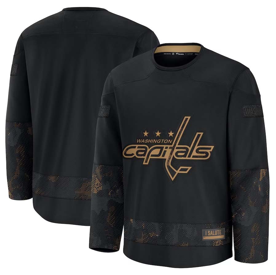Custom Black 2024 WSH Hockey Shirt Top