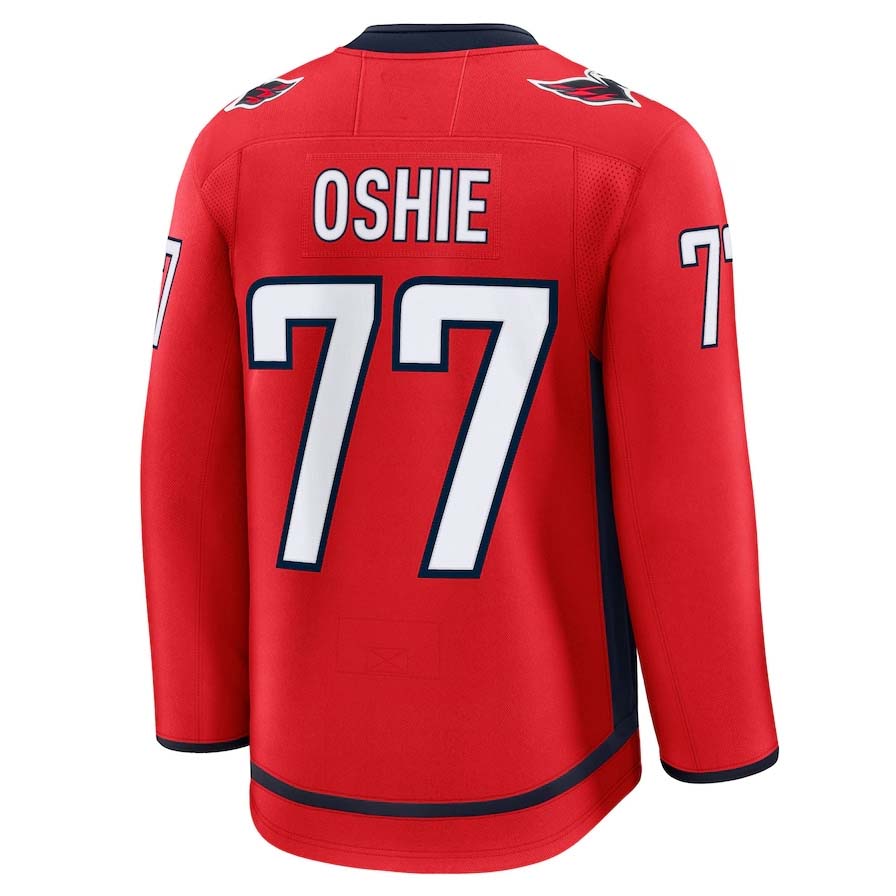 Custom #77 Red WSH Hockey Shirt Top