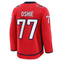 Custom #77 Red WSH Hockey Shirt Top