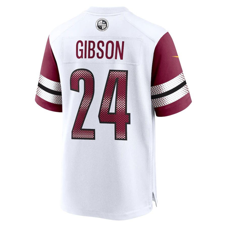 Custom #24 White WAS Football Shirt Top