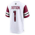 Custom #1 White WAS Football Shirt Top