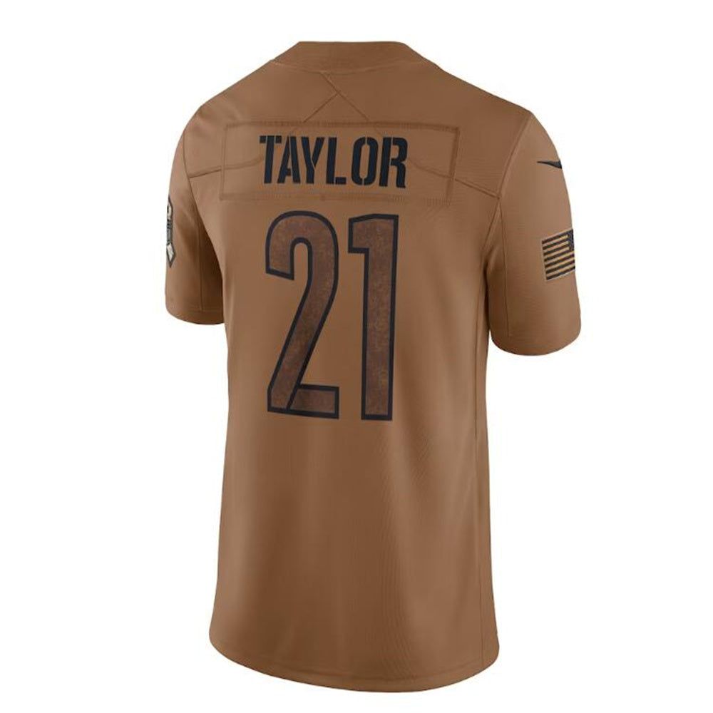 Custom #21 Brown 2023 WAS Football Shirt Top