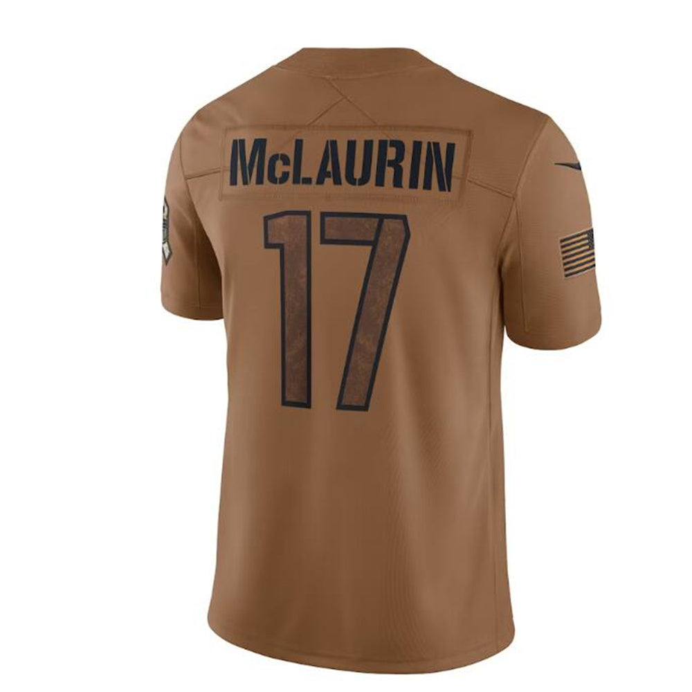 Custom #17 Brown 2023 WAS Football Shirt Top