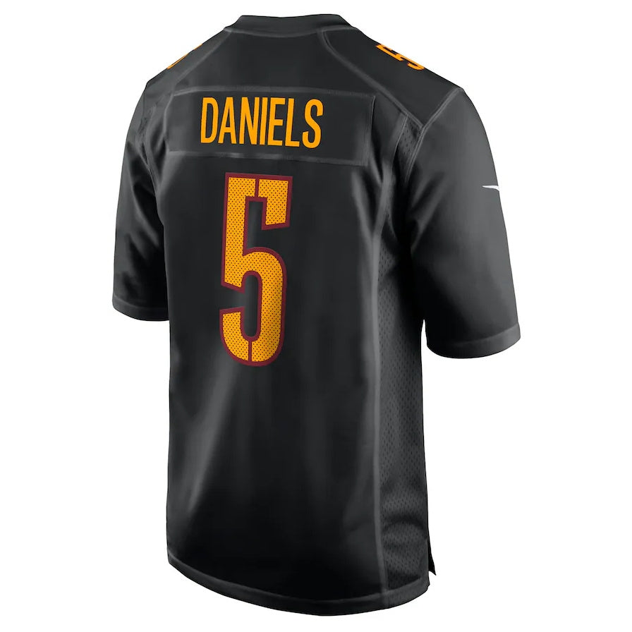 Custom #5 Carbon Black WAS Football Shirt Top