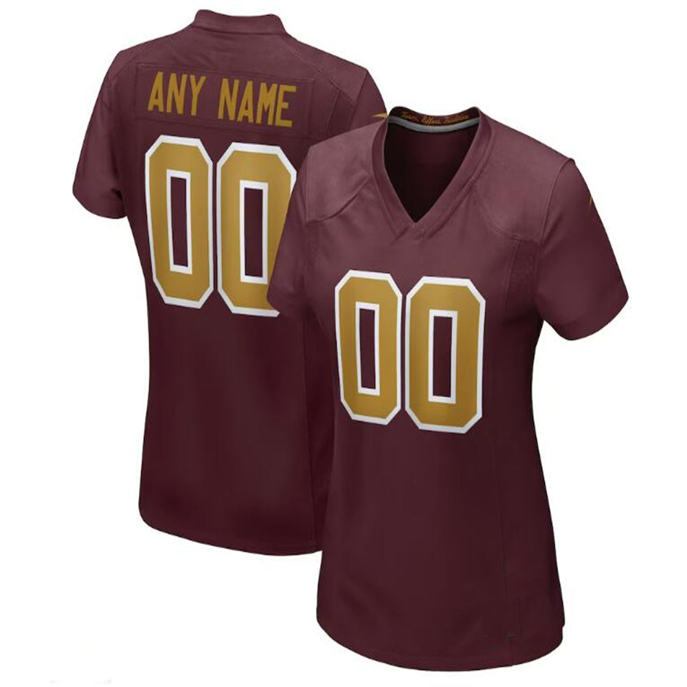 Custom Burgundy Football Shirt Top