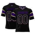 Custom Black Football Shirt Top