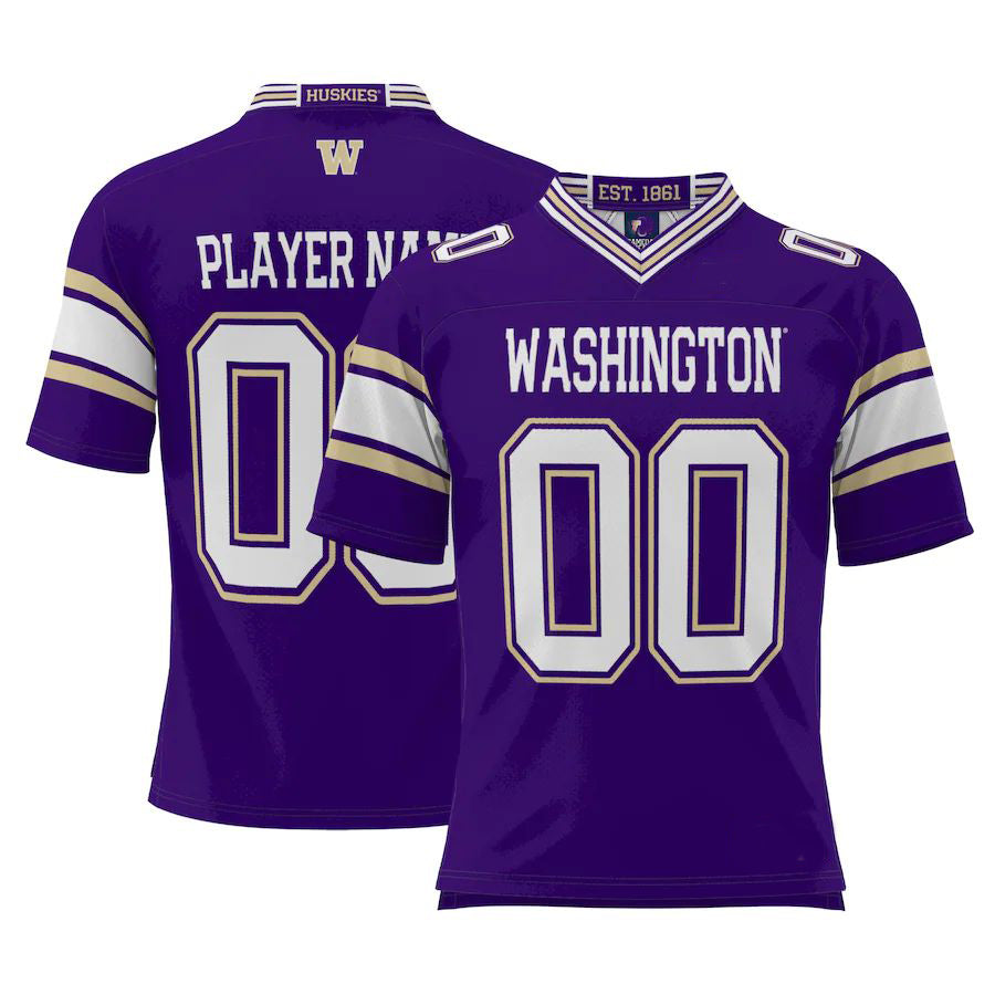 Custom Purple Football Shirt Top