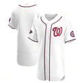Custom White 2019 World Series Champions WSH Baseball Shirt Top