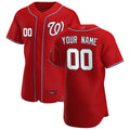 Custom Scarlet WSH Baseball Shirt Top
