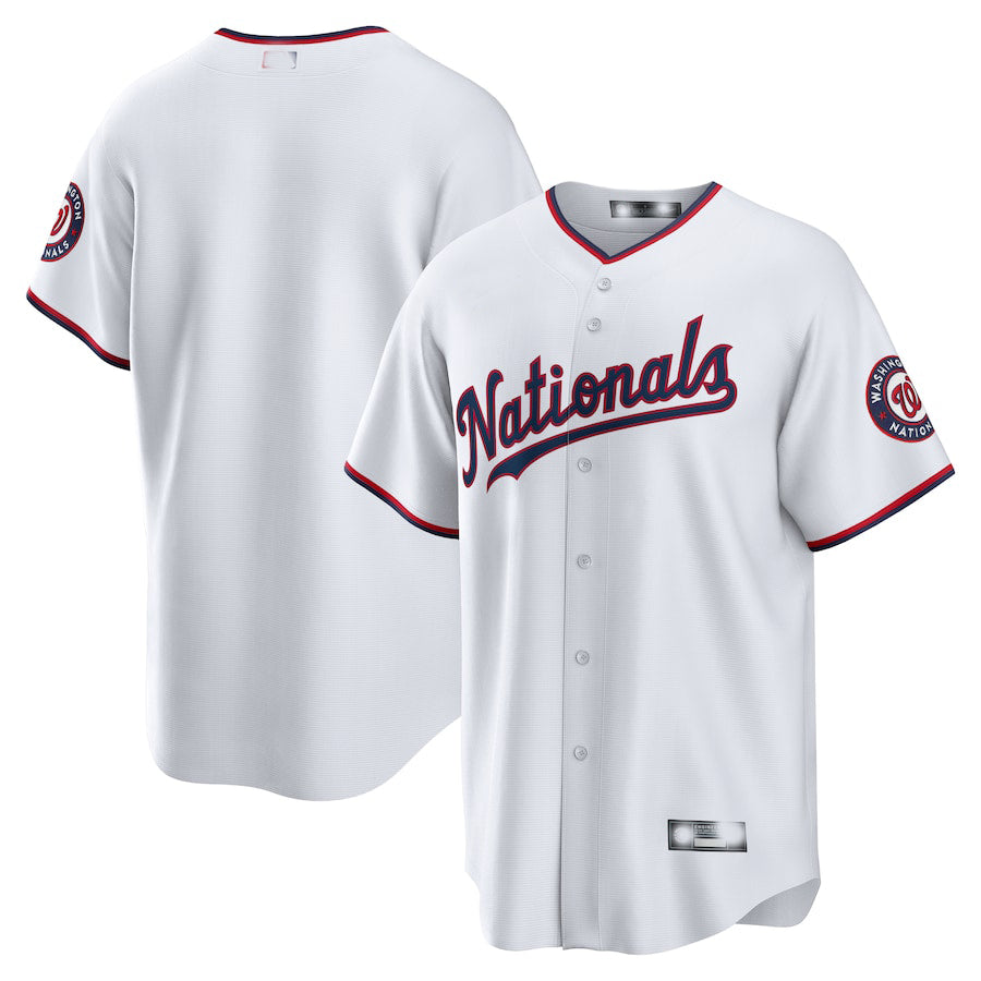 Custom White WSH Baseball Shirt Top