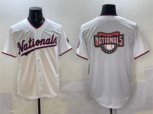 Custom White WSH Baseball Shirt Top