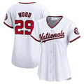 Custom #29 White WSH Baseball Shirt Top