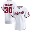 Custom #30 White 2025 WSH Baseball Shirt Top