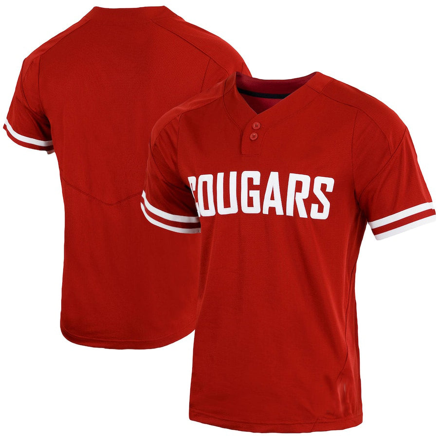 Custom Crimson Baseball Shirt Top