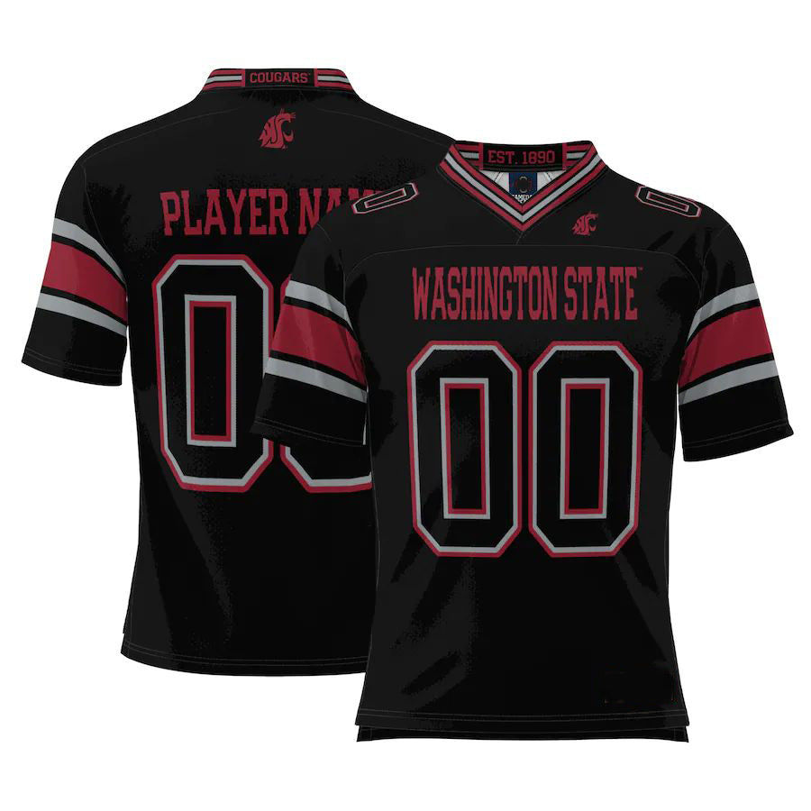 Custom Black Football Shirt Top