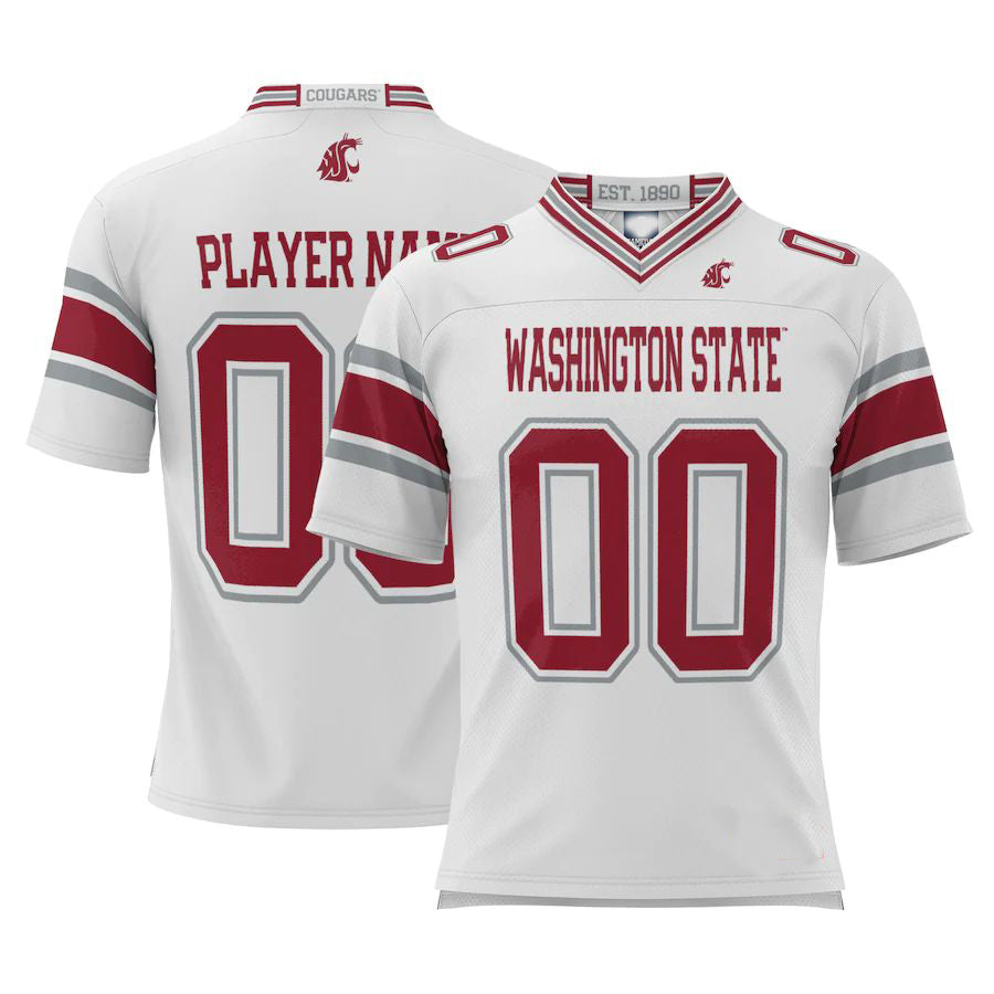 Custom White Football Shirt Top