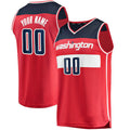 Custom Red WAS Basketball Shirt Top