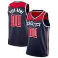 Custom Navy WAS Basketball Shirt Top