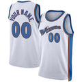 Custom White WAS Basketball Shirt Top