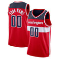 Custom Red WAS Basketball Shirt Top