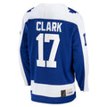Custom #17 Blue TOR Hockey Shirt Top