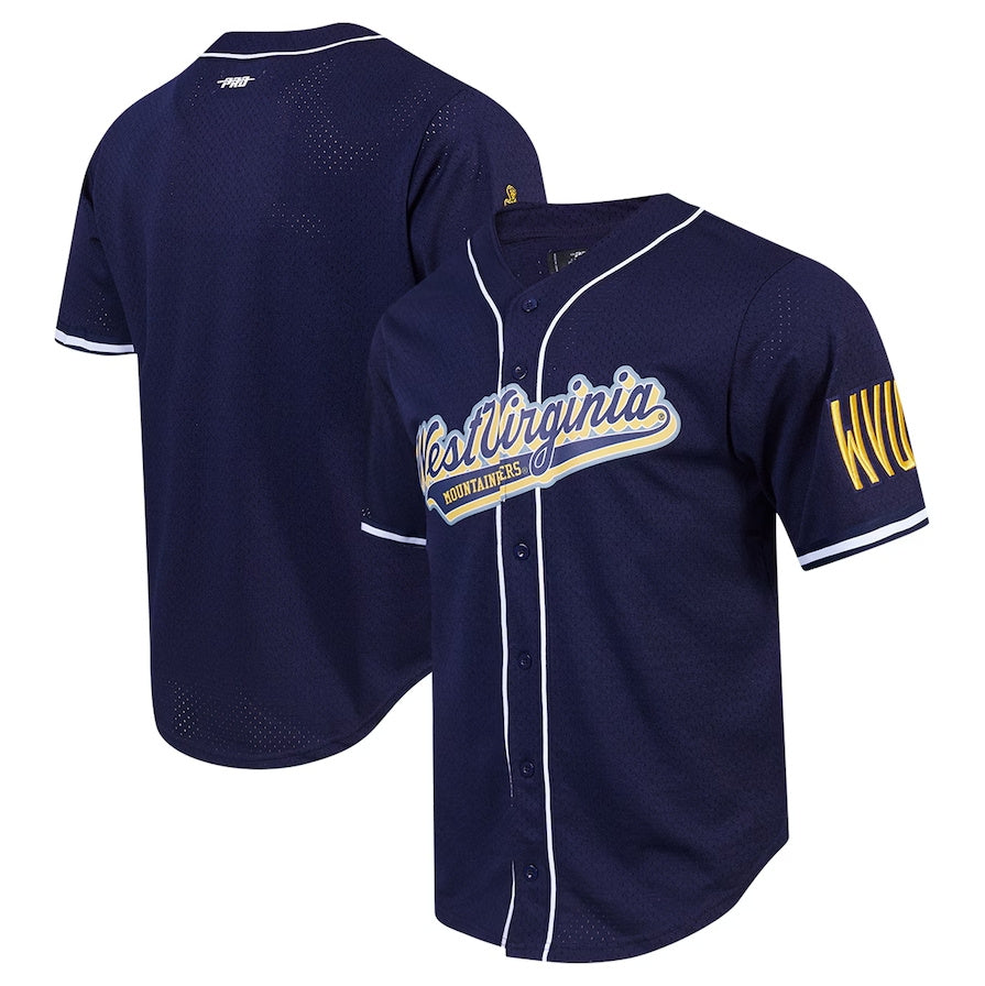 Custom Navy Baseball Shirt Top