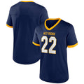 Custom Navy Football Shirt Top