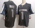 Custom #1 Black College Shirt Top