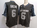 Custom #6 Black College Shirt Top