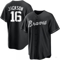 Custom #16 Black ATL Baseball Shirt Top