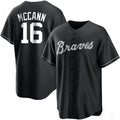 Custom #16 Black ATL Baseball Shirt Top