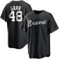Custom #48 Black ATL Baseball Shirt Top