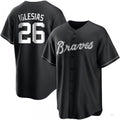 Custom #26 Black ATL Baseball Shirt Top