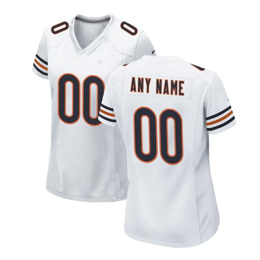Custom White CHI Football Shirt Top