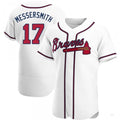 Custom #17 White ATL Baseball Shirt Top