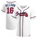 Custom #16 White ATL Baseball Shirt Top