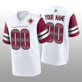 Custom White WAS Football Shirt Top