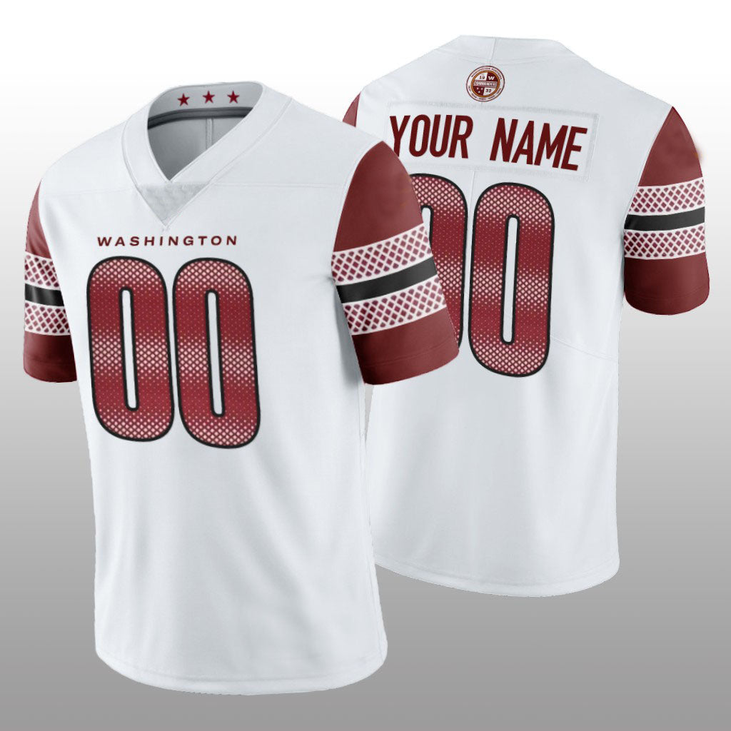 Custom White WAS Football Shirt Top