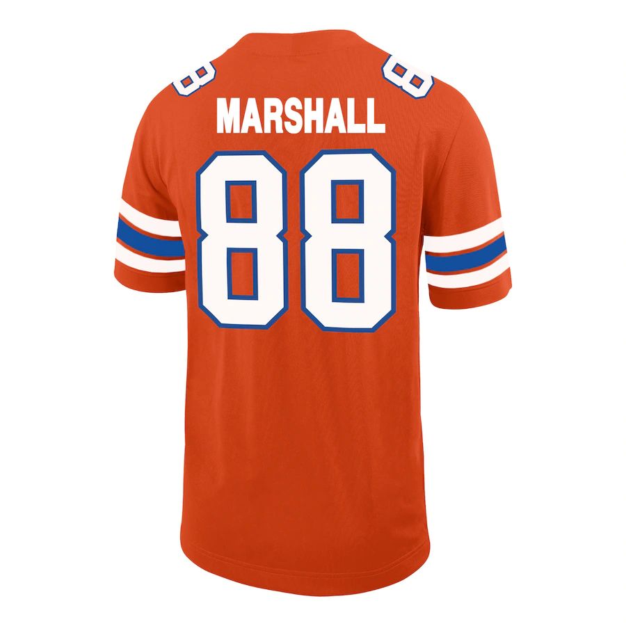 Custom #88 Orange College Shirt Top