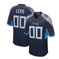 Custom #00 Navy 2023 TEN Football Shirt Top
