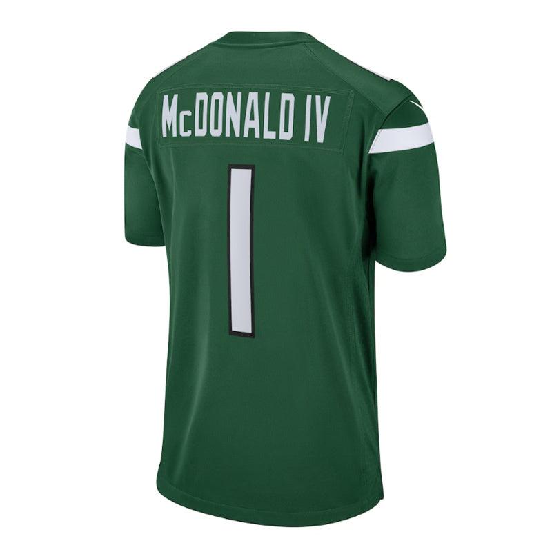 Custom #1 Green 2023 NYJ Football Shirt Top