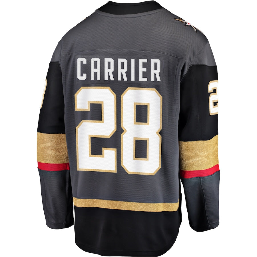 Custom #28 Gray VGK Hockey Shirt Top