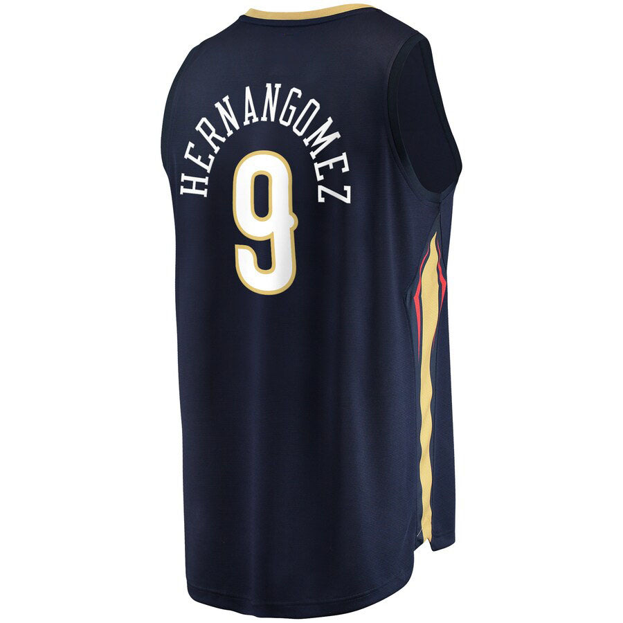 Custom #9 Navy 2021 NOP Basketball Shirt Top