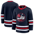 Custom Navy Hockey Shirt Top