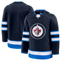 Custom Navy Hockey Shirt Top