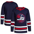 Custom #22 Navy 2021 Hockey Shirt Top