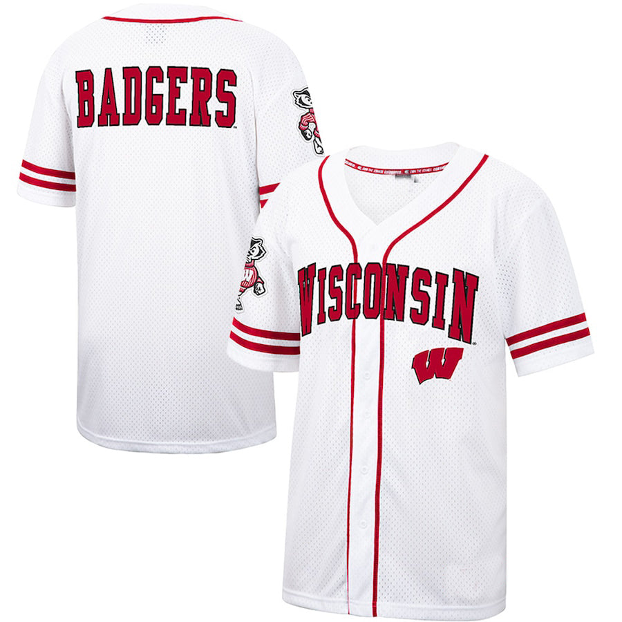 Custom White Baseball Shirt Top