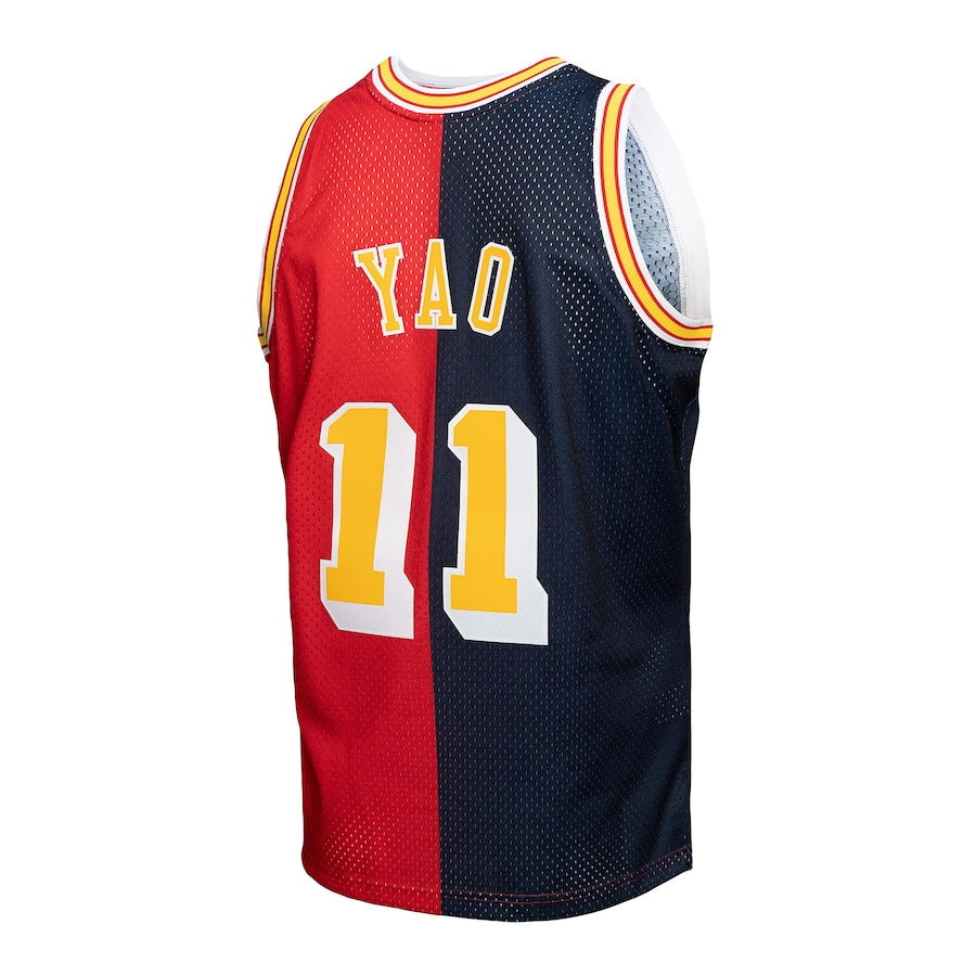 Custom #11 Red 2004 HOU Basketball Shirt Top