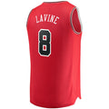 Custom #8 Red CHI Basketball Shirt Top
