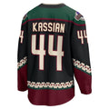 Custom #44 Black Hockey Shirt Top